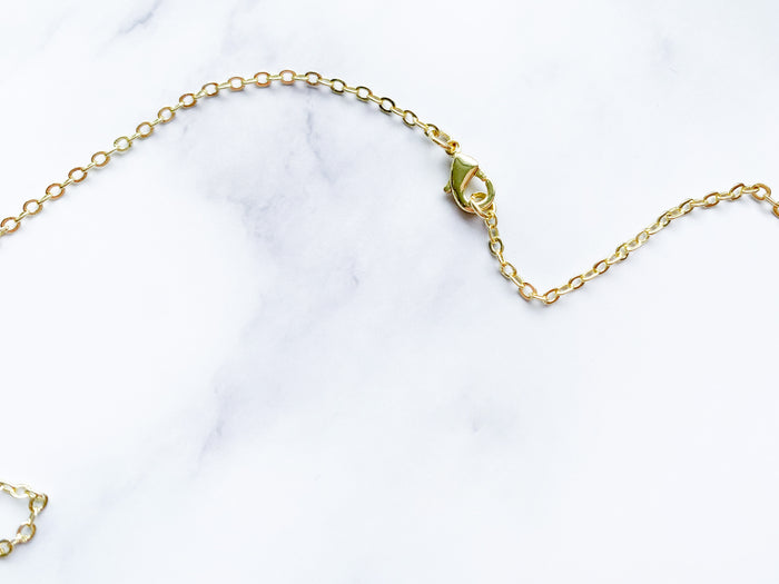 Jehovah is Always By Your Side Gold or Stainless Steel Necklace - GINGERS