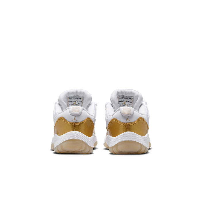 Jordan 11 Retro Low White Team Gold Metallic Gold PS