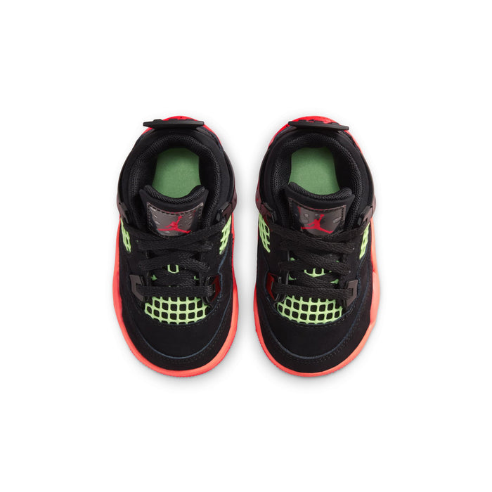 Jordan 4 Retro Black Infrared Barely Volt TD