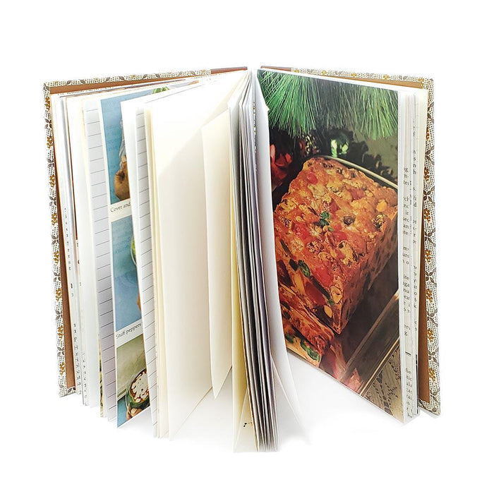 Journal - Wire-Bound Mixed Paper Notebook (Cookbook Theme, Assorted) by Original Brooks