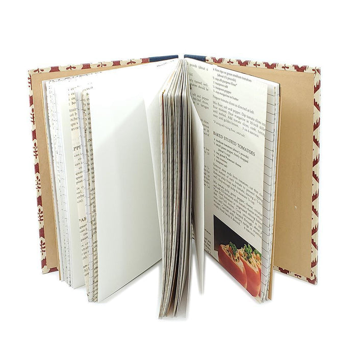 Journal - Wire-Bound Mixed Paper Notebook (Cookbook Theme, Assorted) by Original Brooks