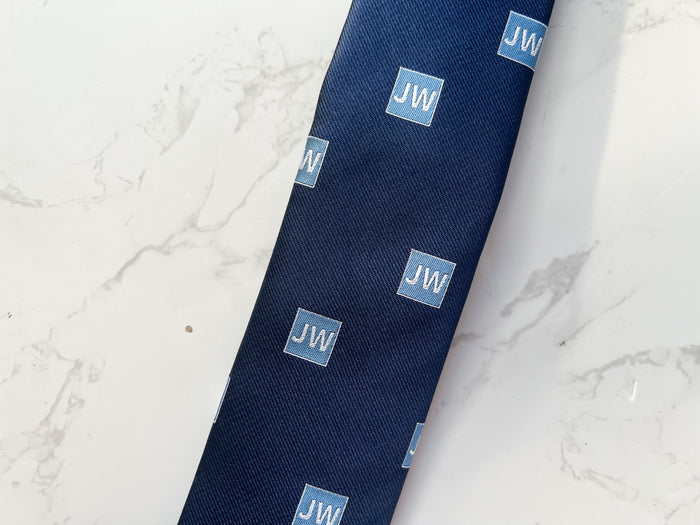 JW Navy Tie