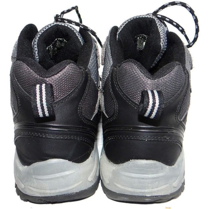Khombu Mens Hiking Boots Gray Black Lace Up Mid Top Size 8 M5