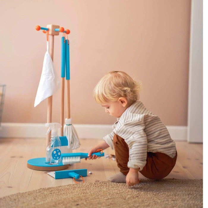 Kids Wooden Cleaning Set