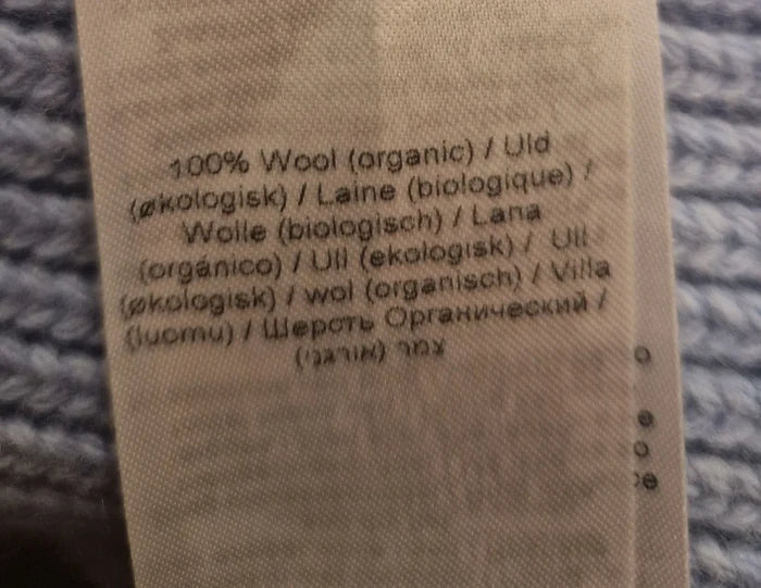 Knowledge Cotton Apparel-ullmössa NWOT