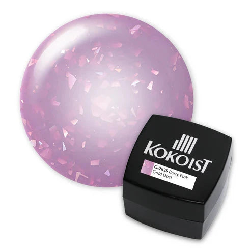 Kokoist Color Gel | E-282S Berry Pink Gold Dust