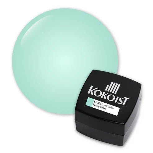Kokoist Color Gel | E-288S Turquoise Pansy Glass