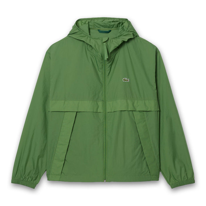 Lacoste - Water-Repellent Lightweight Packable Jacket in Green - Nigel Clare