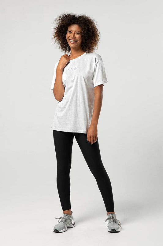 Ladies Bloch World Tour Print Oversized Tee