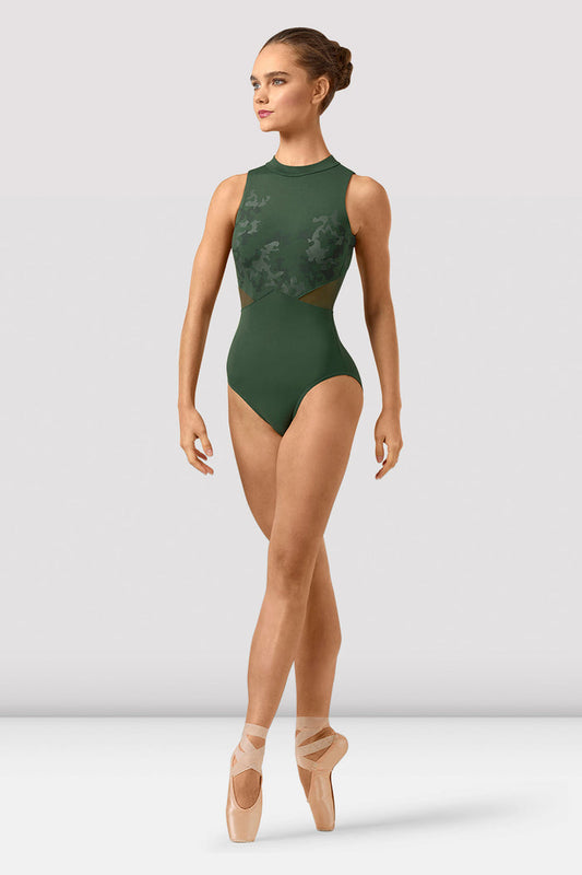 Ladies Boutique Mirage Print Tank Leotard - BLOCH EU
