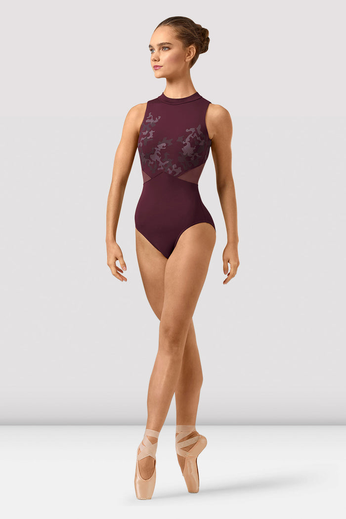 Ladies Boutique Mirage Print Tank Leotard - BLOCH EU