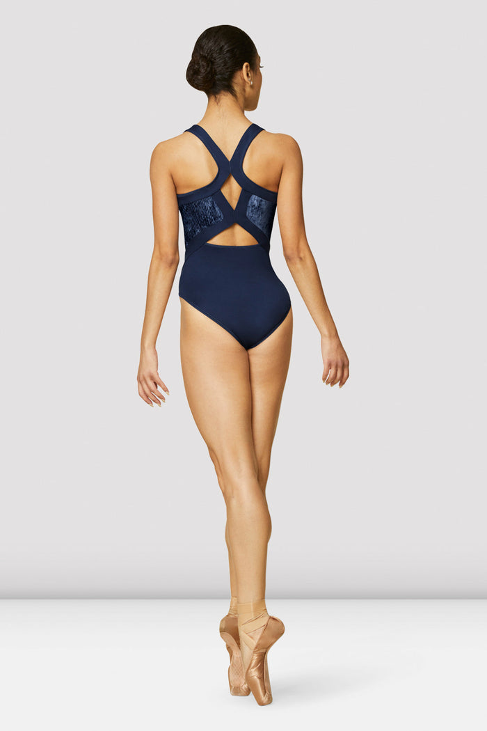 Ladies Boutique Velvet Scoop Neck Leotard - BLOCH US