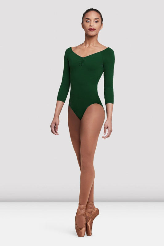 Ladies Dana 3/4 Sleeve Leotard - BLOCH EU