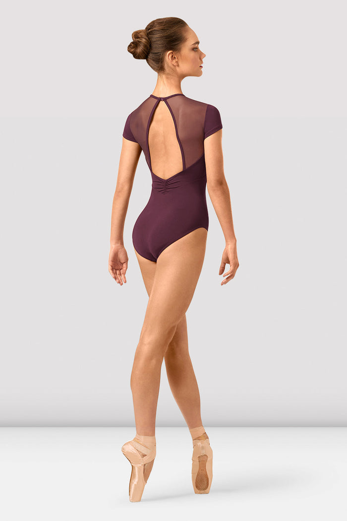 Ladies Eden Mirage Print Cap Sleeve Leotard - BLOCH EU