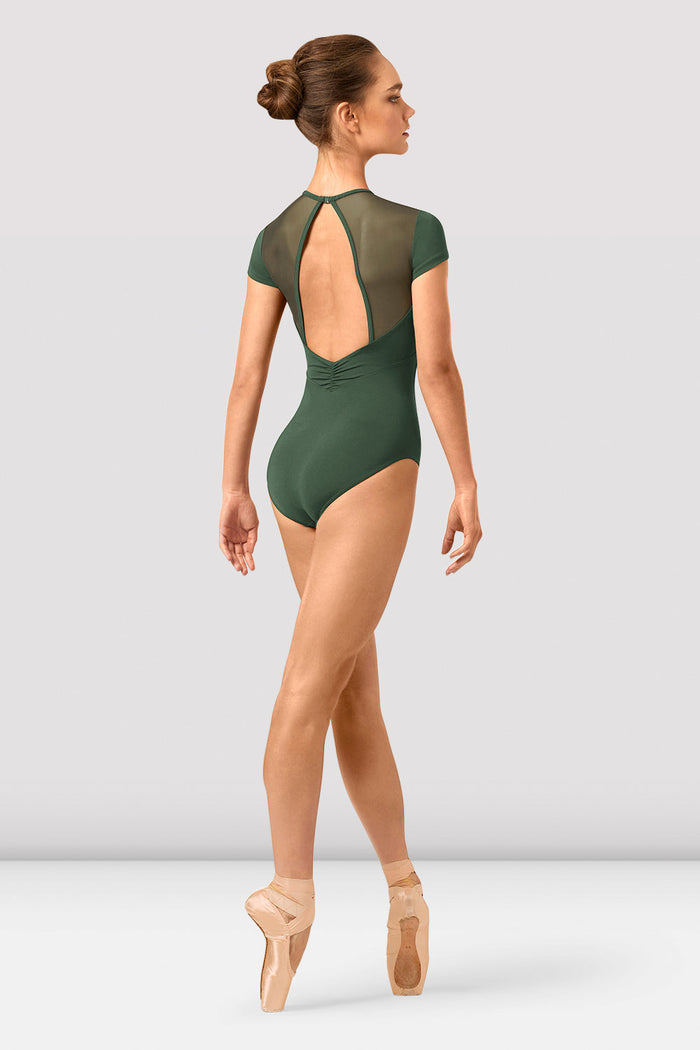 Ladies Eden Mirage Print Cap Sleeve Leotard - BLOCH EU