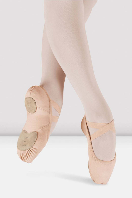 Ladies Elation Canvas Ballet Shoes