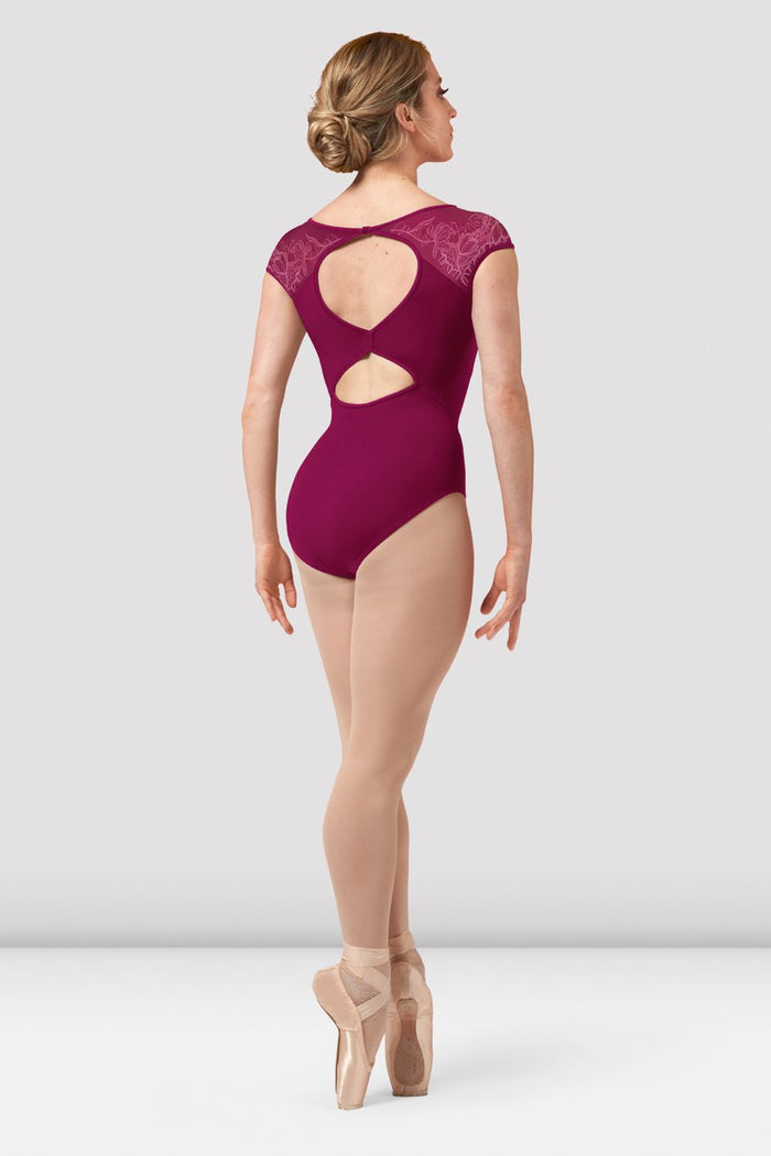 Ladies Emma Cap Sleeve Leotard