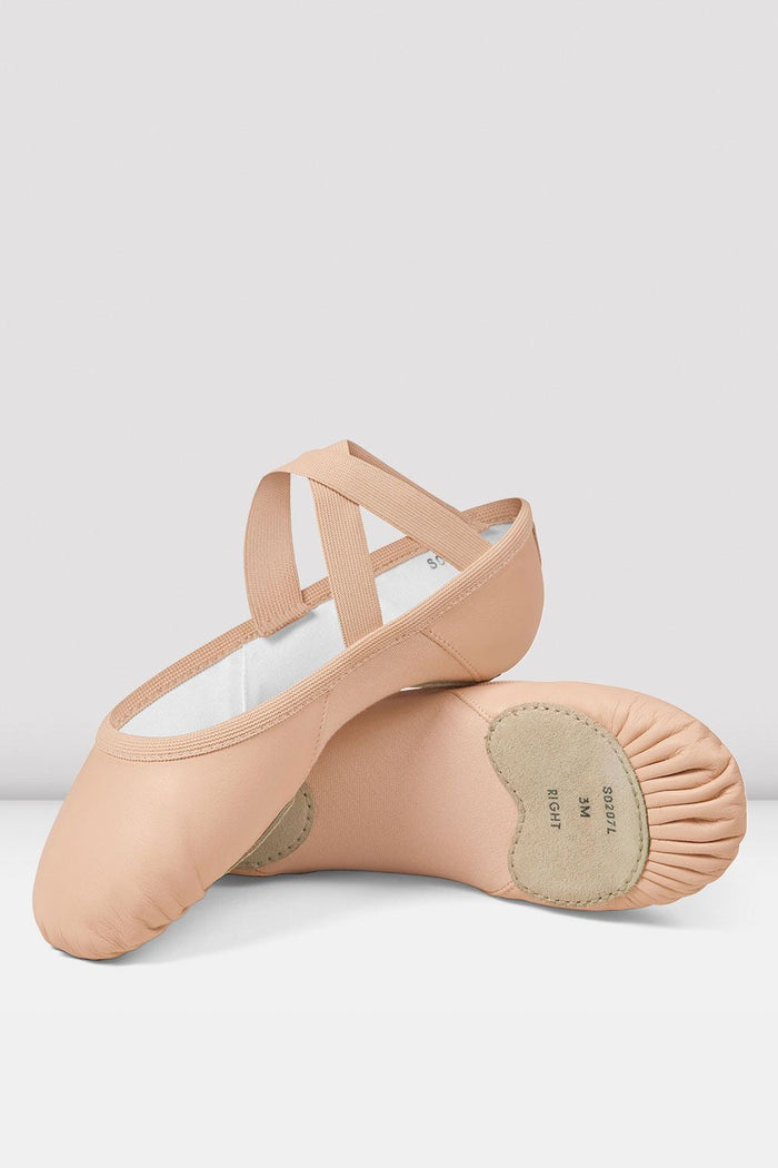 Ladies Enhance Leather Ballet Shoes
