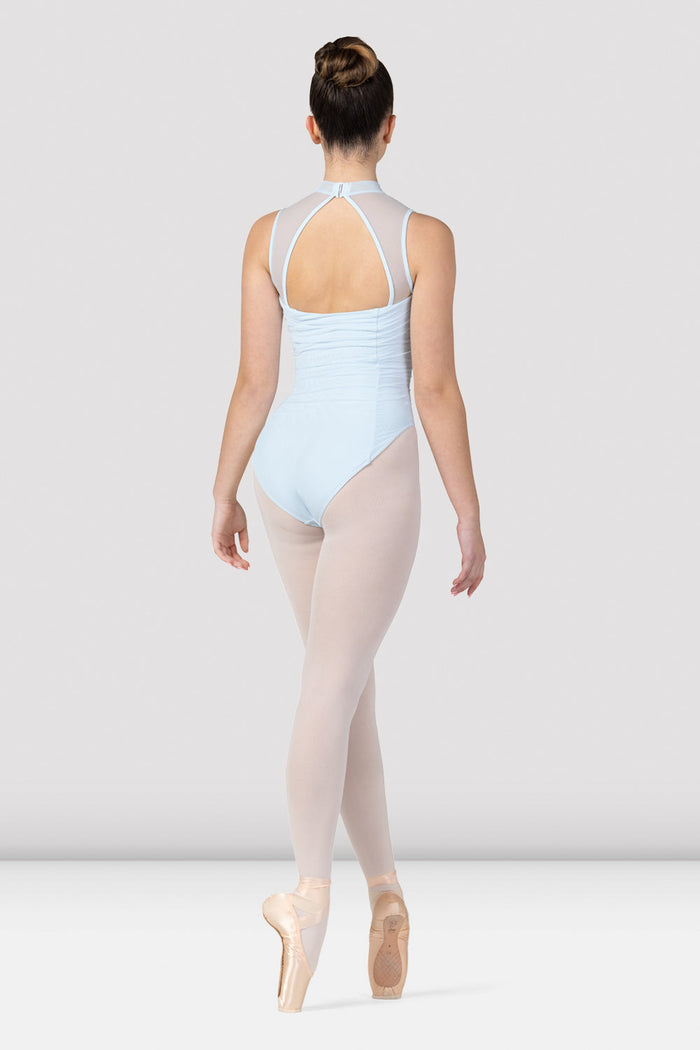 Ladies Fenella Ruched Bodice Mock Neck Leotard - BLOCH US
