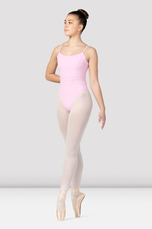 Ladies Franca Ruched Bodice Camisole Leotard - BLOCH US