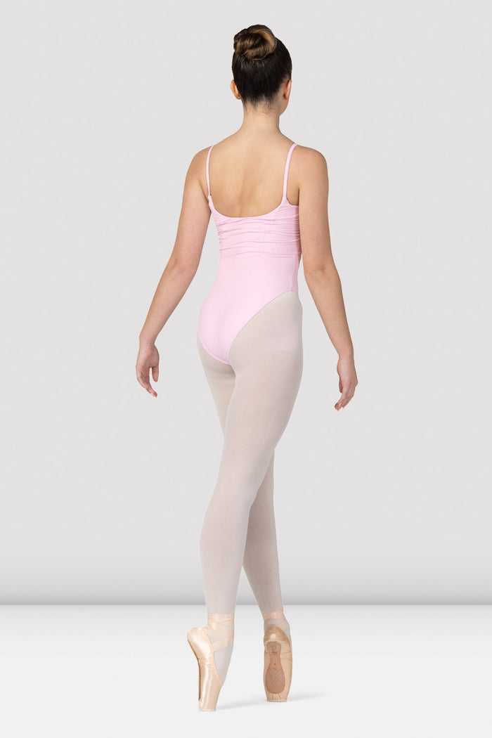 Ladies Franca Ruched Bodice Camisole Leotard - BLOCH US