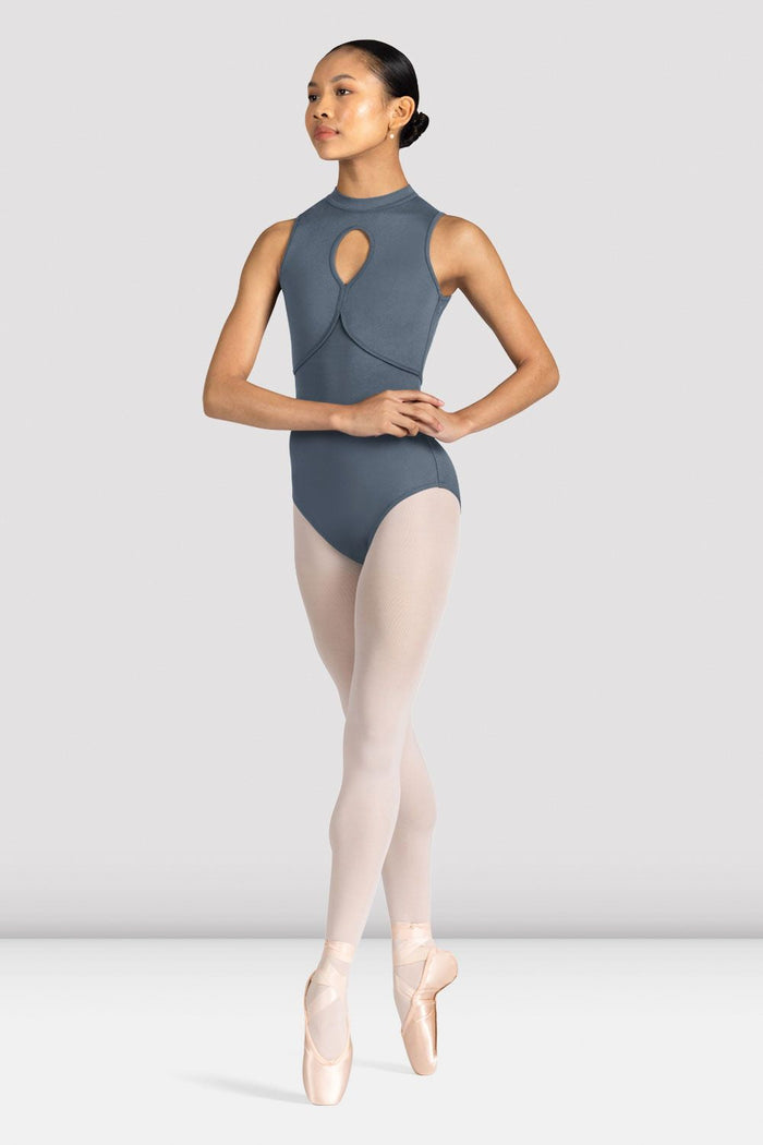 Ladies Kali Floral Open Back Leotard - BLOCH EU