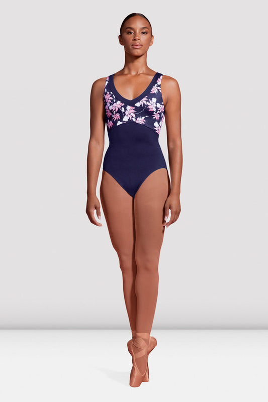 Ladies Mirella Jardin V Neck Tank Leotard