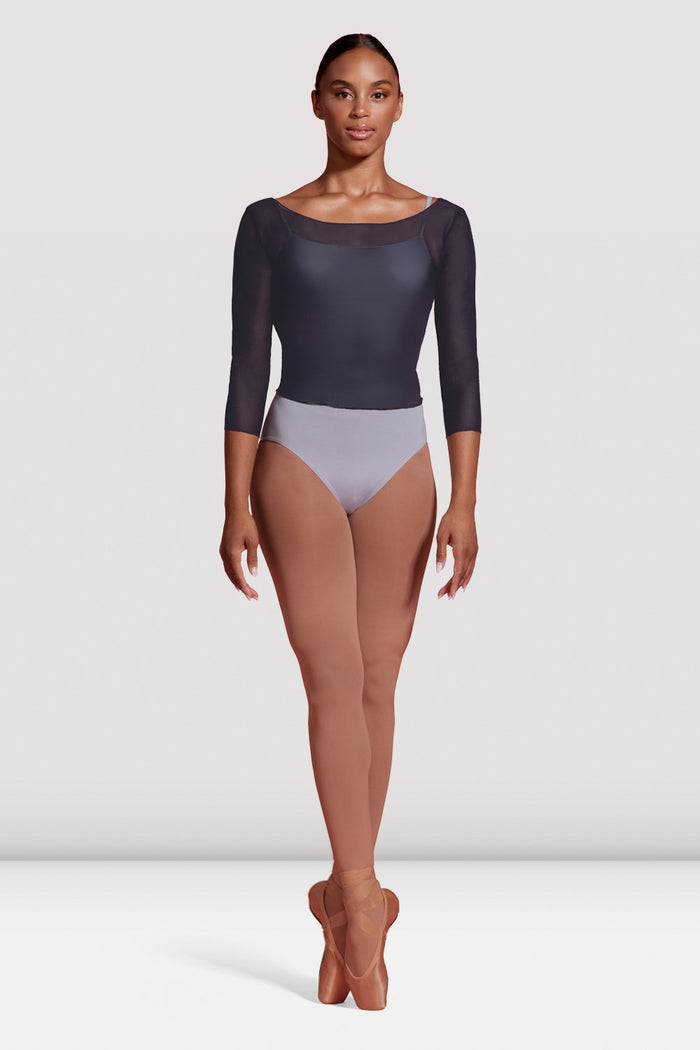 Ladies Mirella Seville Mesh 3/4 Sleeve Top
