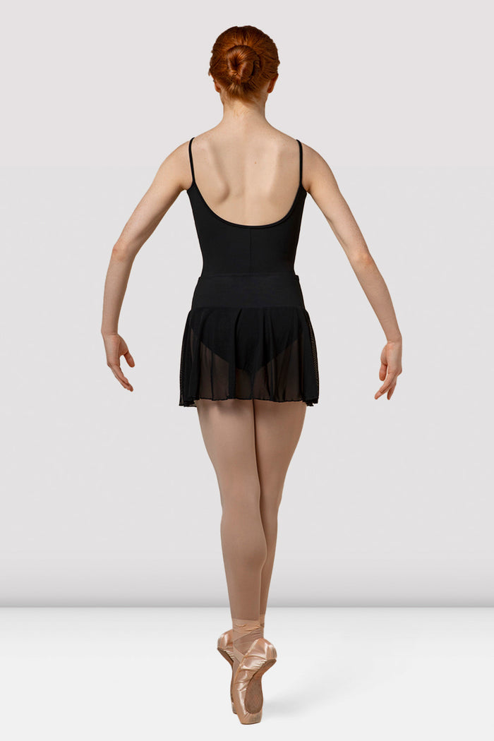 Ladies Mirella Splice Pull On Mesh Skirt