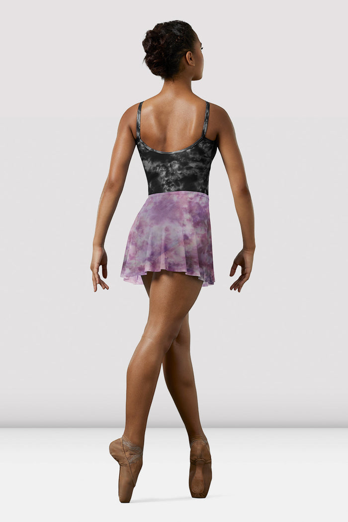 Ladies Mirella Watercolour Mesh Pull On Skirt - BLOCH EU