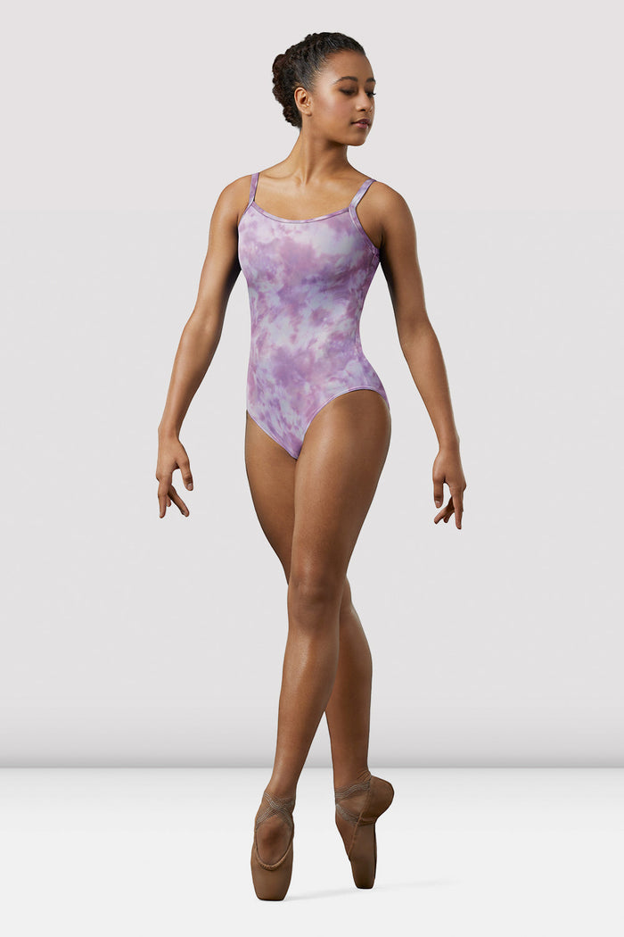 Ladies Mirella Watercolour Scoop Neck Leotard - BLOCH EU