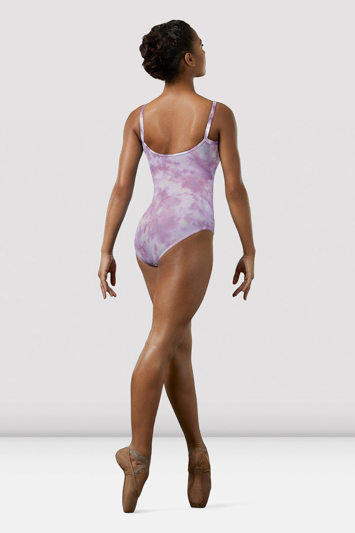 Ladies Mirella Watercolour Scoop Neck Leotard - BLOCH EU