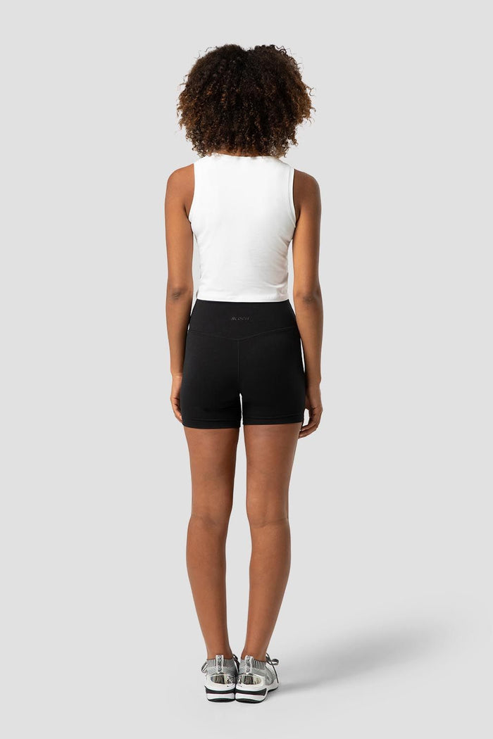 Ladies Tonal Bloch Print Crop Tank