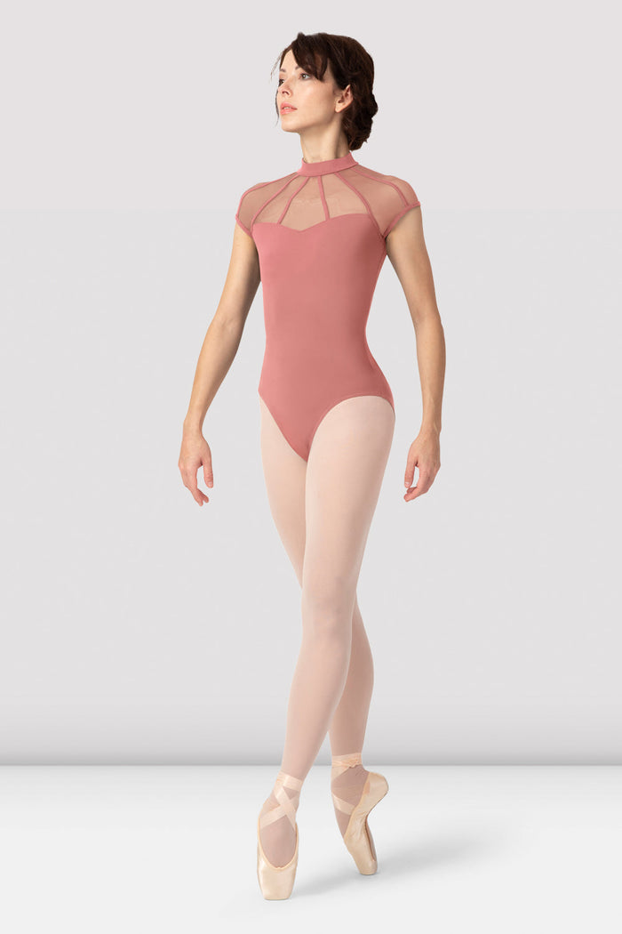 Ladies Victory Corset Cap Sleeve Leotard