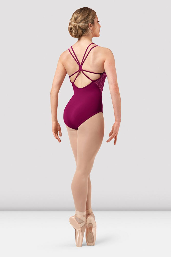 Ladies Willow Camisole Print Leotard