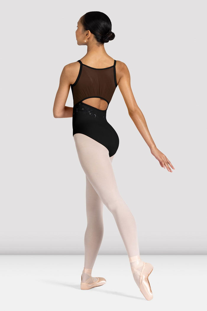 Ladies Zinnia Floral Scoop Neck Leotard - BLOCH EU