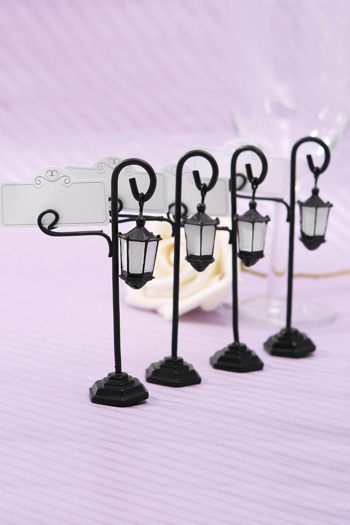 Lamp Post Place Card Holder CGF0210 (Set of 6 pcs) - COCOMELODY