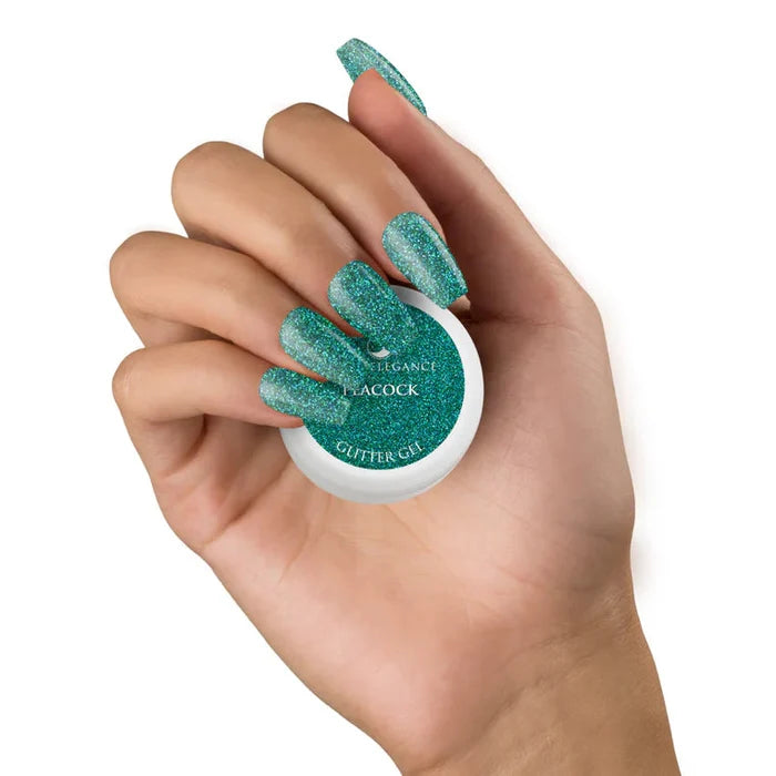 LE Glitter Gel | Peacock