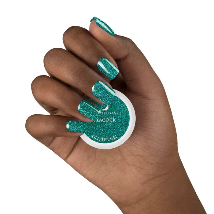 LE Glitter Gel | Peacock