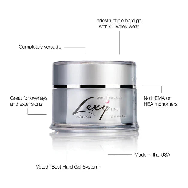 LE Lexy Line Hard Gel | 1-Step Pink