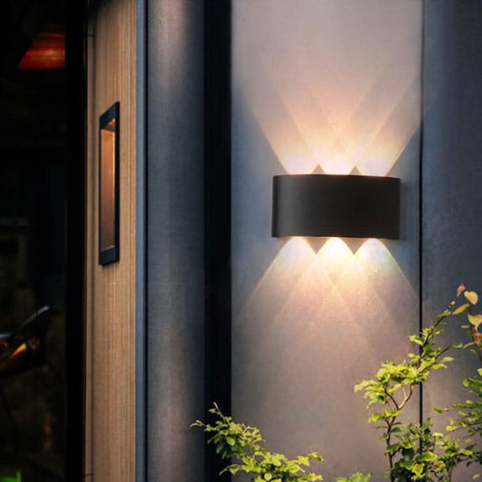 LED Outdoor Wall Light | Waterproof Aluminum Fixture | Modern Exterior Lighting