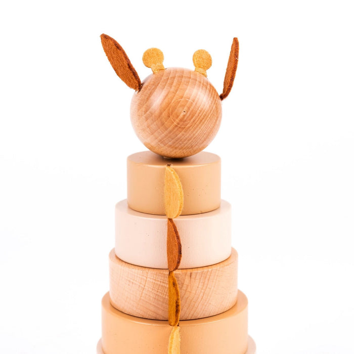Leonie the Giraffe Stacking Pyramid