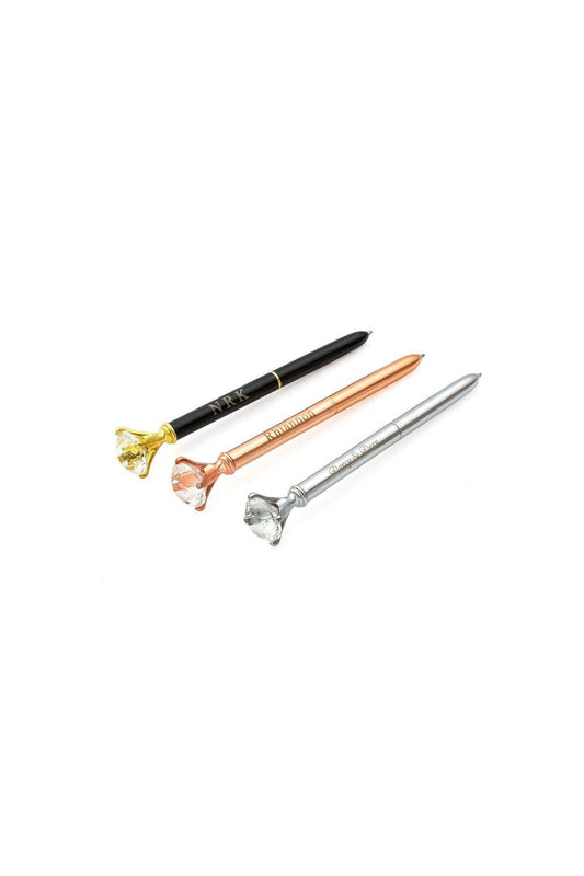Like a Queen' Personalized Diamond Pens-6Pack CGF0002 (Set of 6 pcs) - COCOMELODY