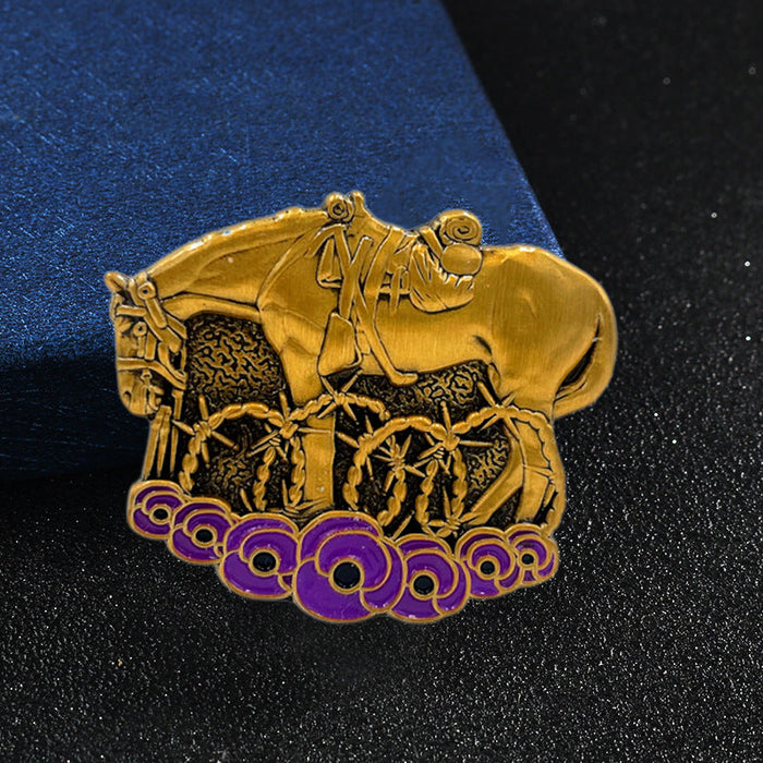 Limited Edition War Horse Remembered Brooch
