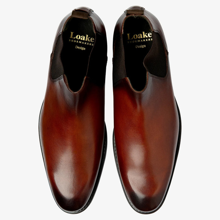 Loake - McBride Chelsea Boot in Scotch - Nigel Clare