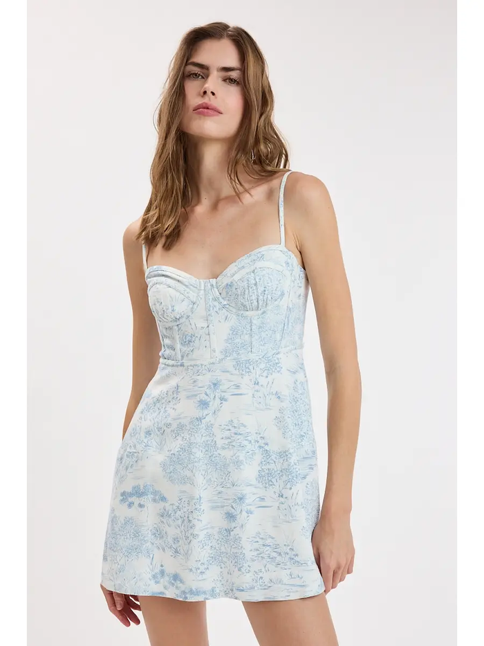 Lovely Pond Underwire Dress - Greige Goods