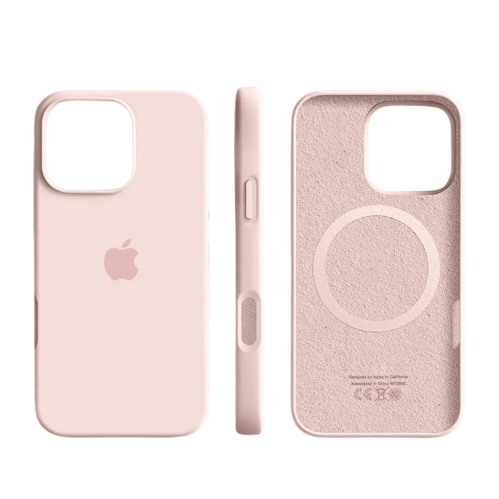 Magnetic iPhone Case | Soft-Touch Silicone Protection | Wireless Charging Compatible