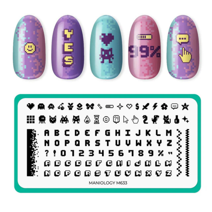 Maniology Stamping Plate | Seeing Pixels M633