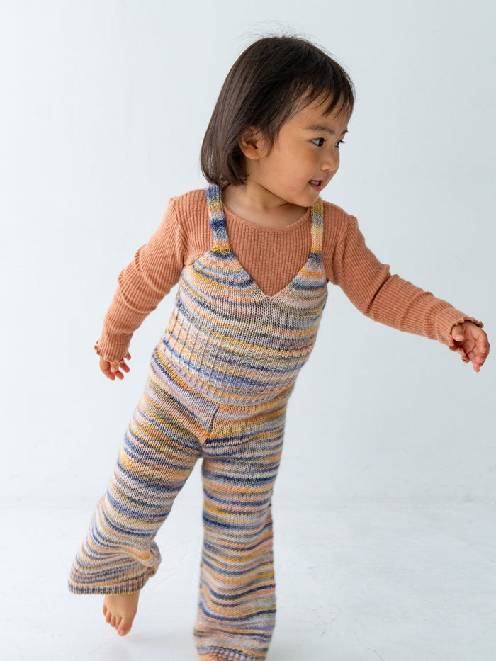 Marble knit pants