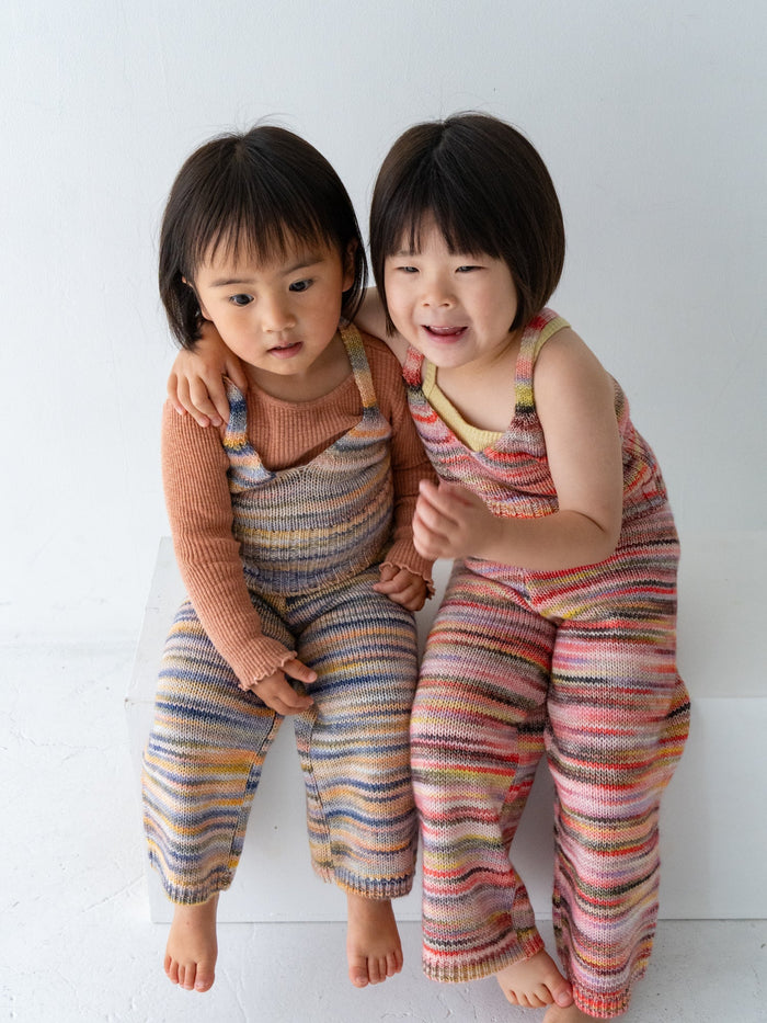 Marble knit pants